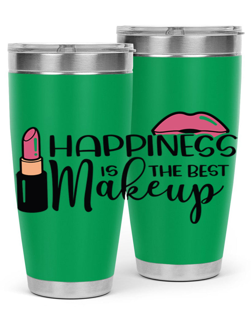 Happiness Is The Best Makeup Style 93#- make up- Tumbler