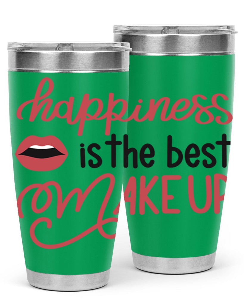 Happiness is the Best Makeup Style 94#- make up- Tumbler