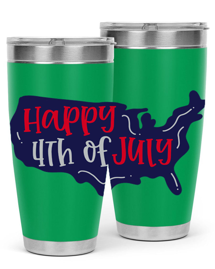 Happy th Of July Style 153#- Fourt Of July- Tumbler