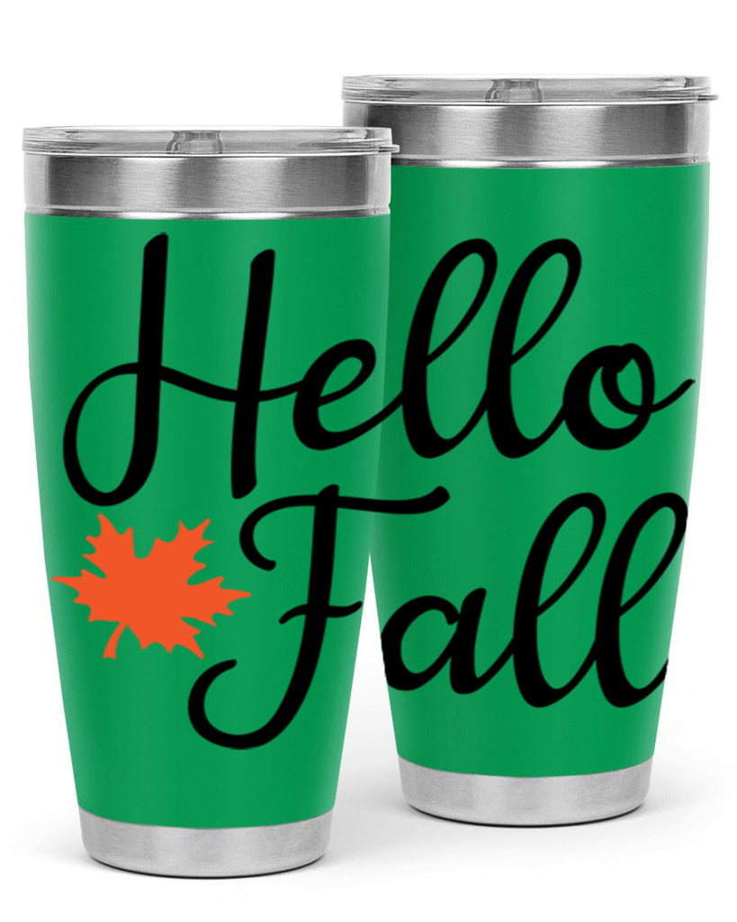 Hello Fall 274#- fall- Tumbler