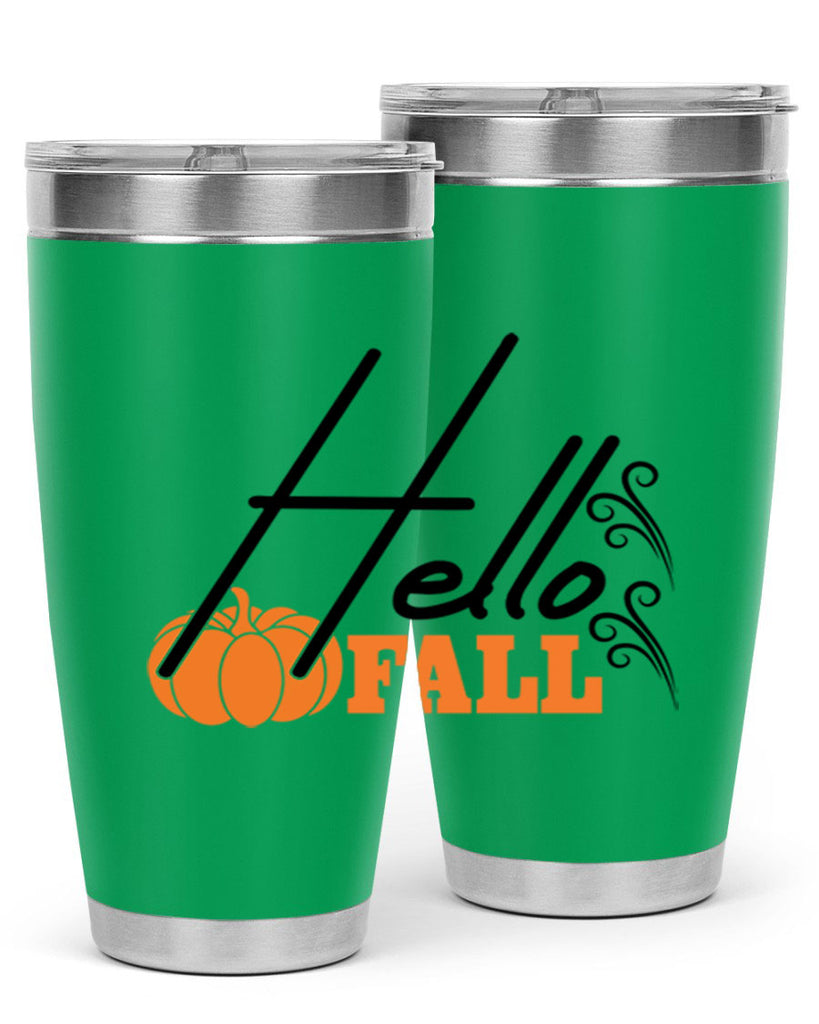 Hello Fall 281#- fall- Tumbler