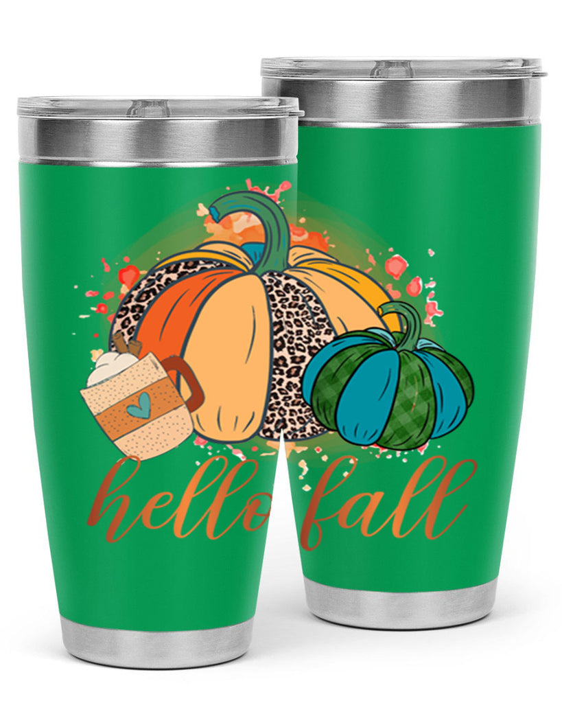 Hello Fall 282#- fall- Tumbler