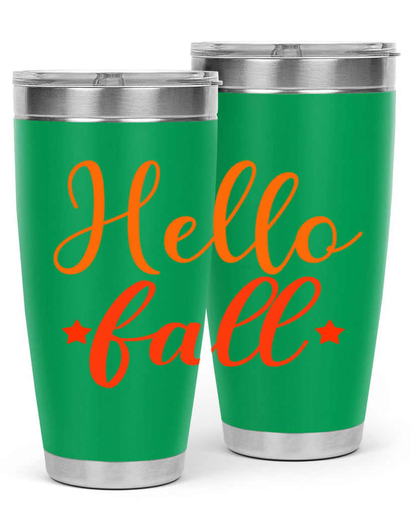 Hello Fall Design 278#- fall- Tumbler