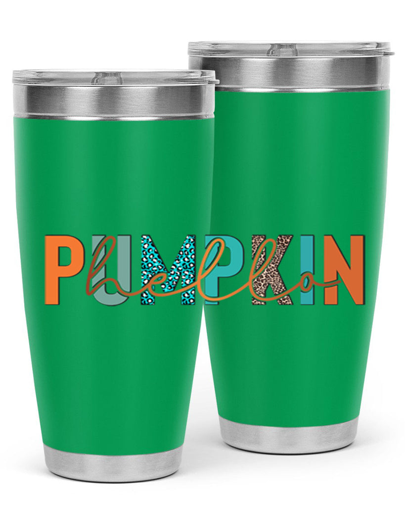 Hello Pumpkin 285#- fall- Tumbler