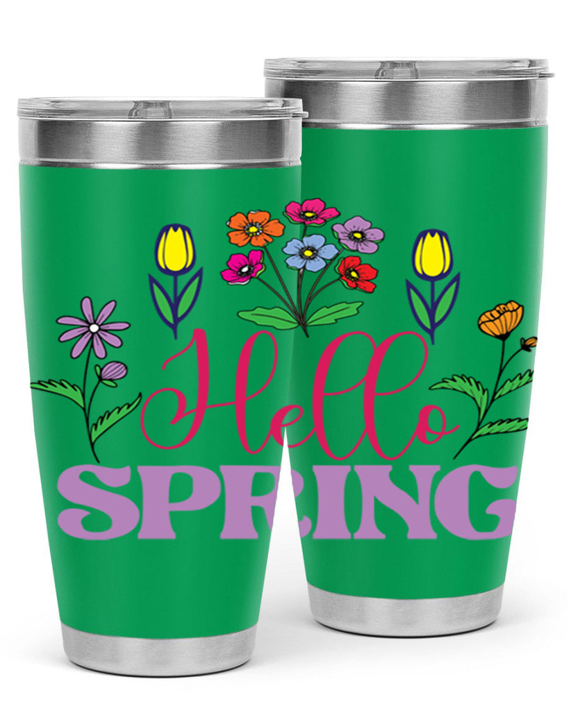 Hello Spring  233#- spring- Tumbler