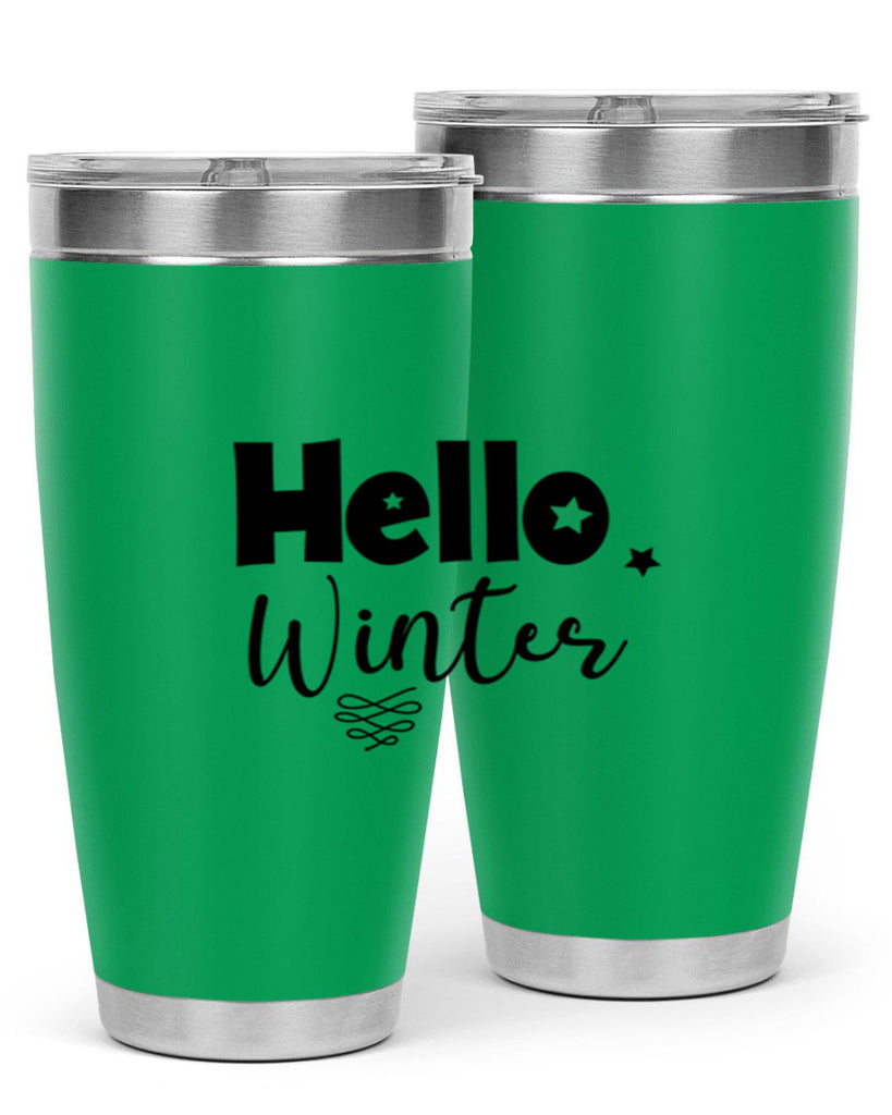 Hello Winter 170#- winter- Tumbler