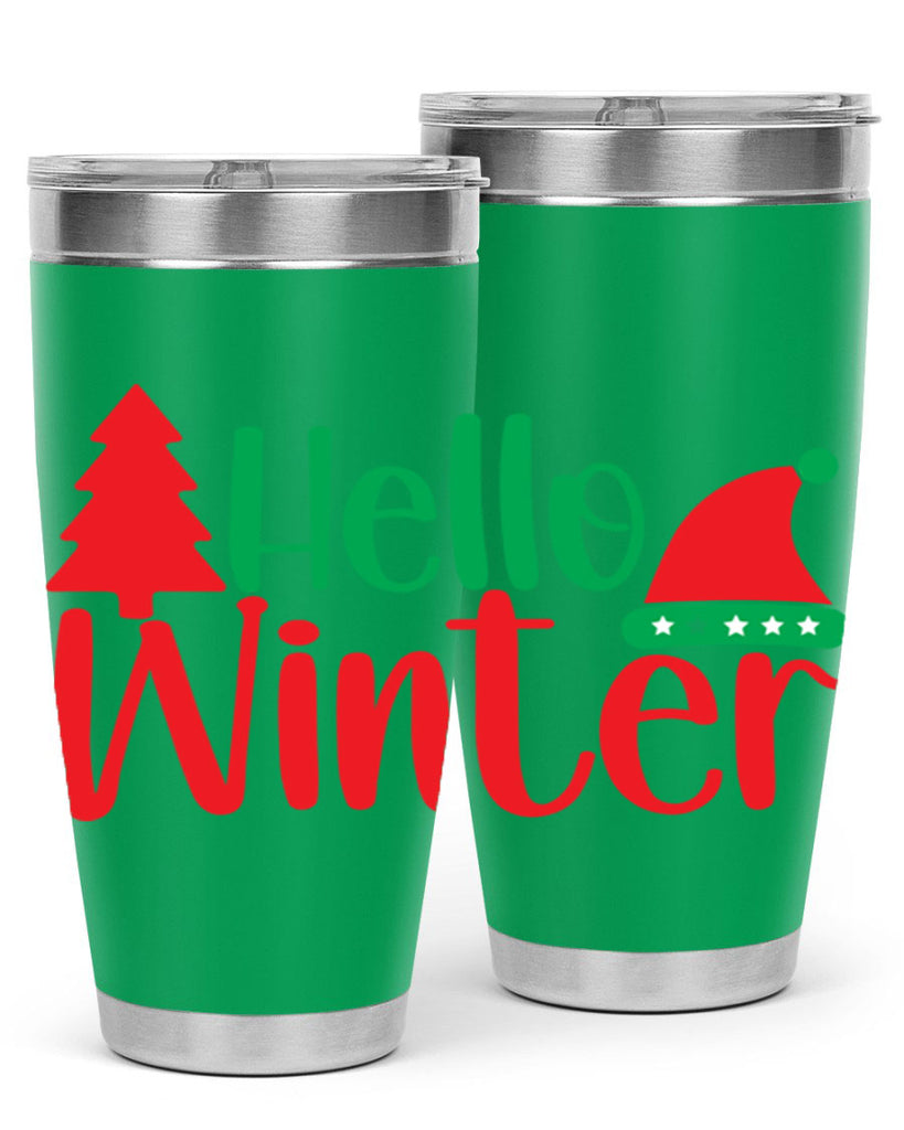 Hello Winter 180#- winter- Tumbler