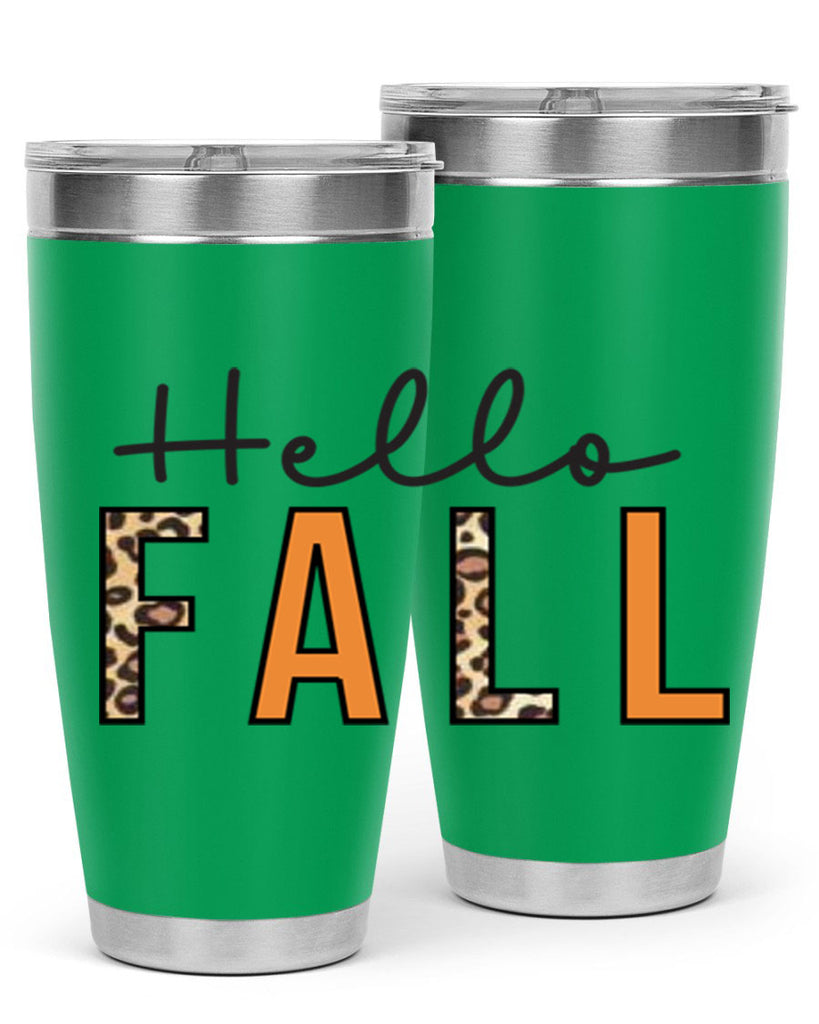 Hello fall 276#- fall- Tumbler