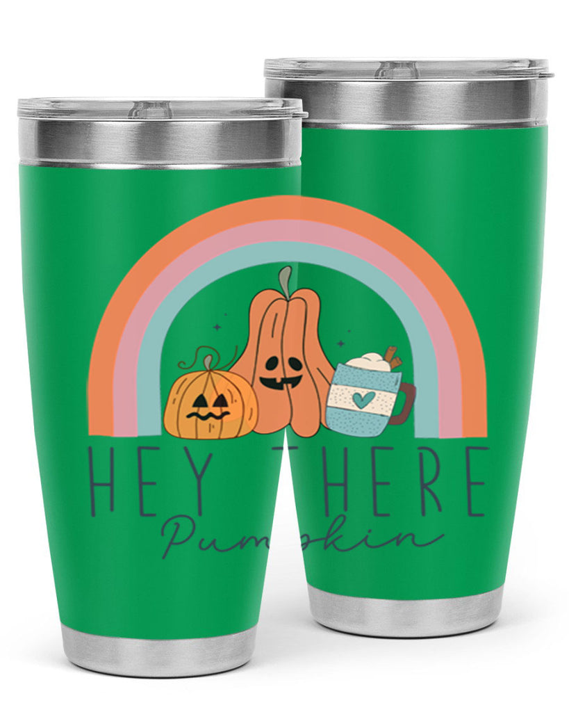 Hey There Pumpkin 309#- fall- Tumbler