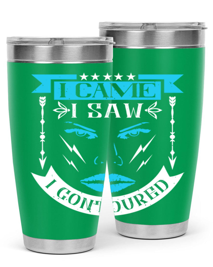 I came I saw I contoured Style 209#- make up- Tumbler