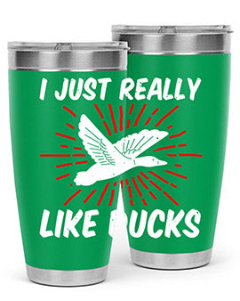I just really like ducks Style 50#- duck- Tumbler