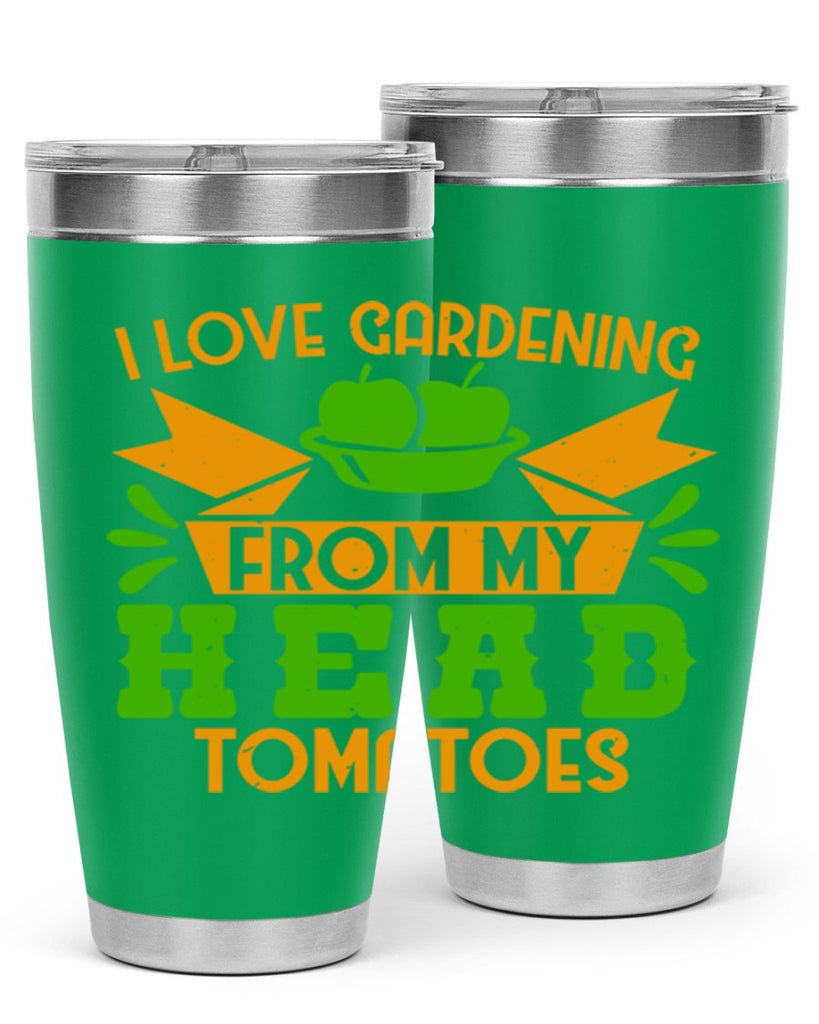 I love gardening from my head tomatoes 54#- farming and gardening- Tumbler