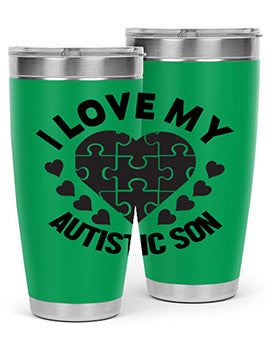 I love my Style 46#- autism- Tumbler