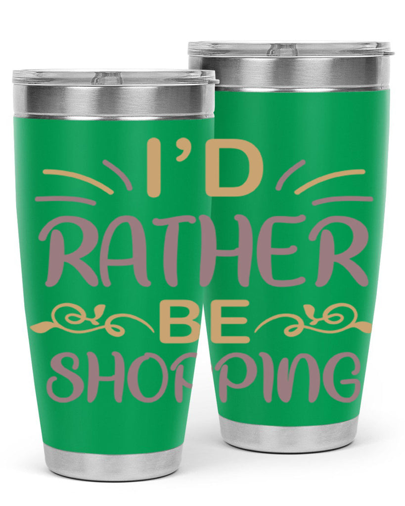 Id Rather Be Shopping 109#- fashion- Cotton Tank