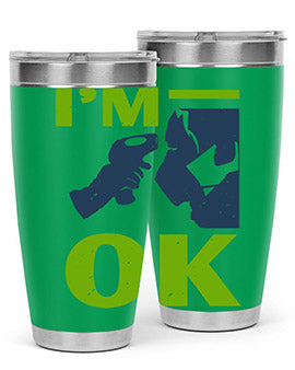Im ok Style 30#- corona virus- Tumbler