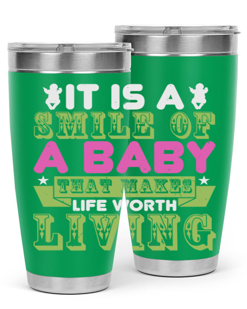 It is a smile of a baby Style 188#- baby- tumbler