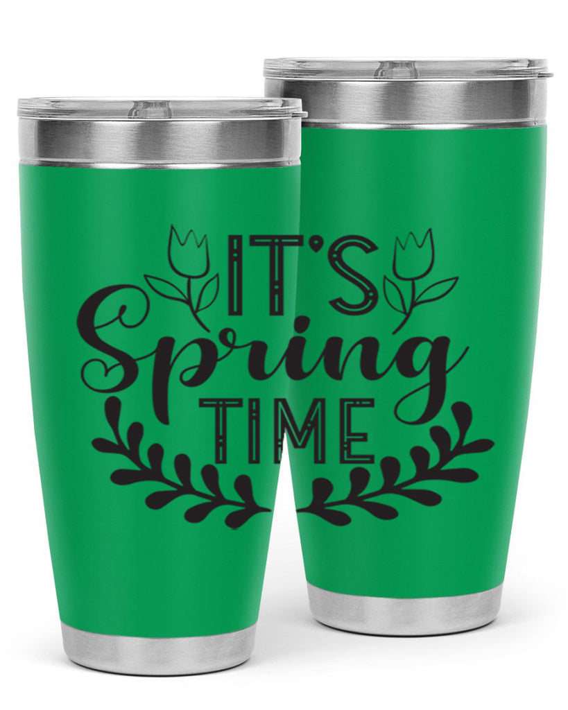 It's spring time281#- spring- Tumbler