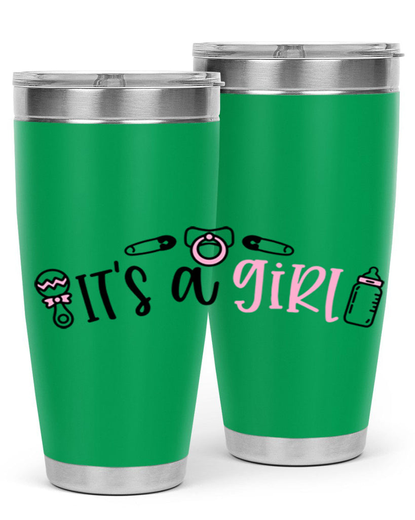 Its A Girl Style 78#- baby- tumbler