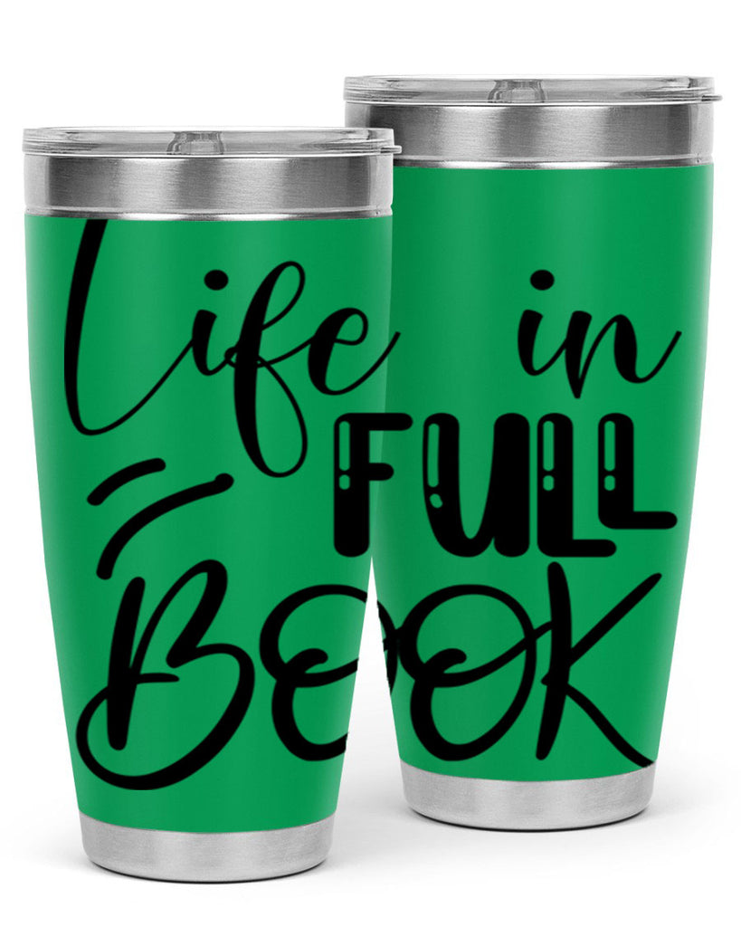 LIFE in FULL BOOK  300#- spring- Tumbler