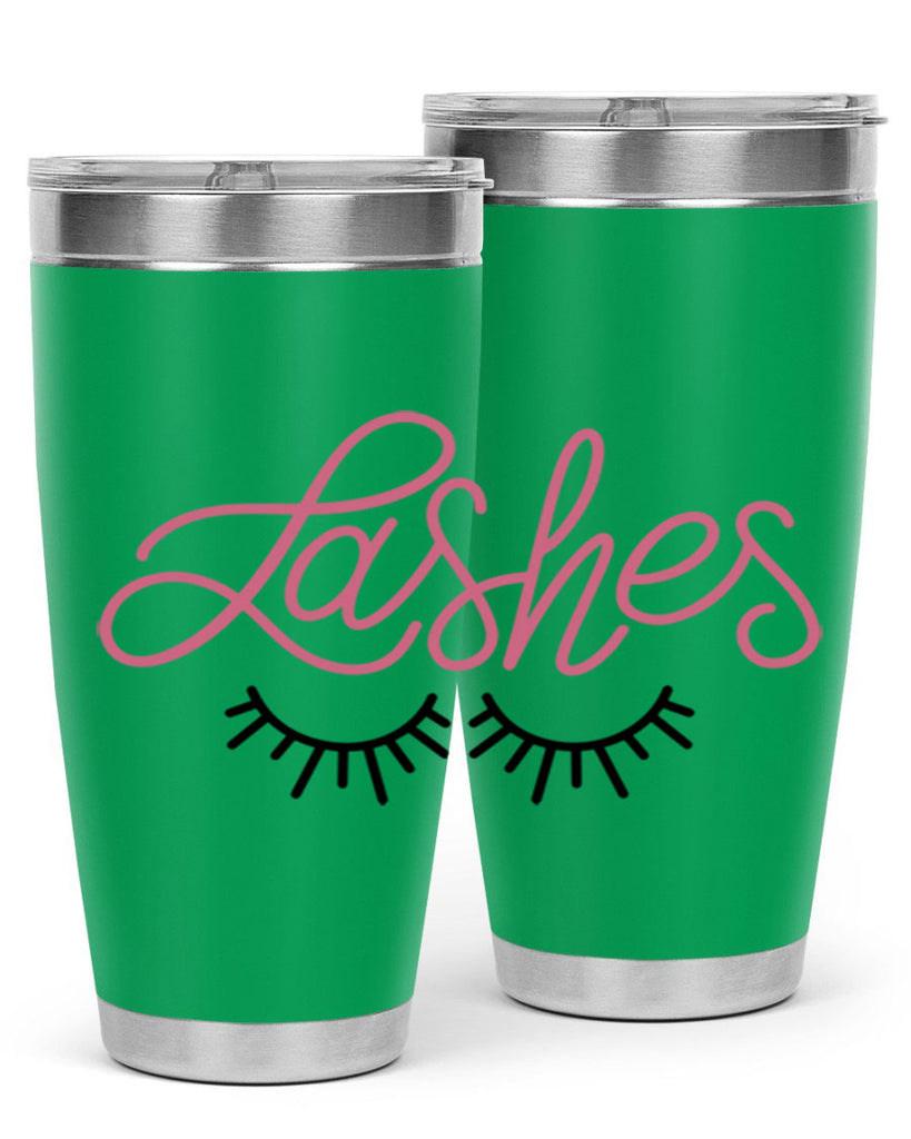 Lashes Style 63#- make up- Tumbler
