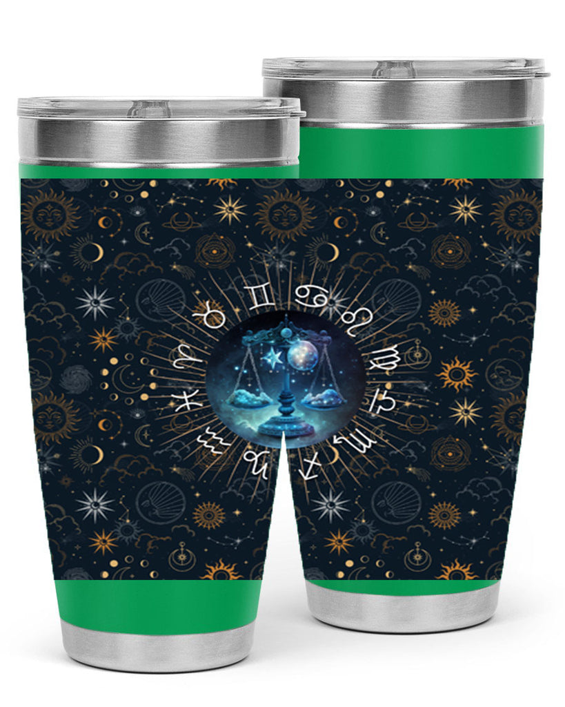 Libra Straight 317#- zodiac- Tumbler