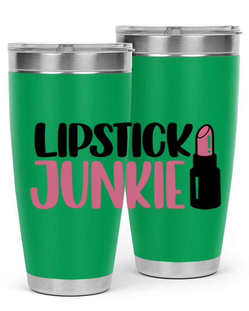 Lipstick Junkie Style 56#- make up- Tumbler