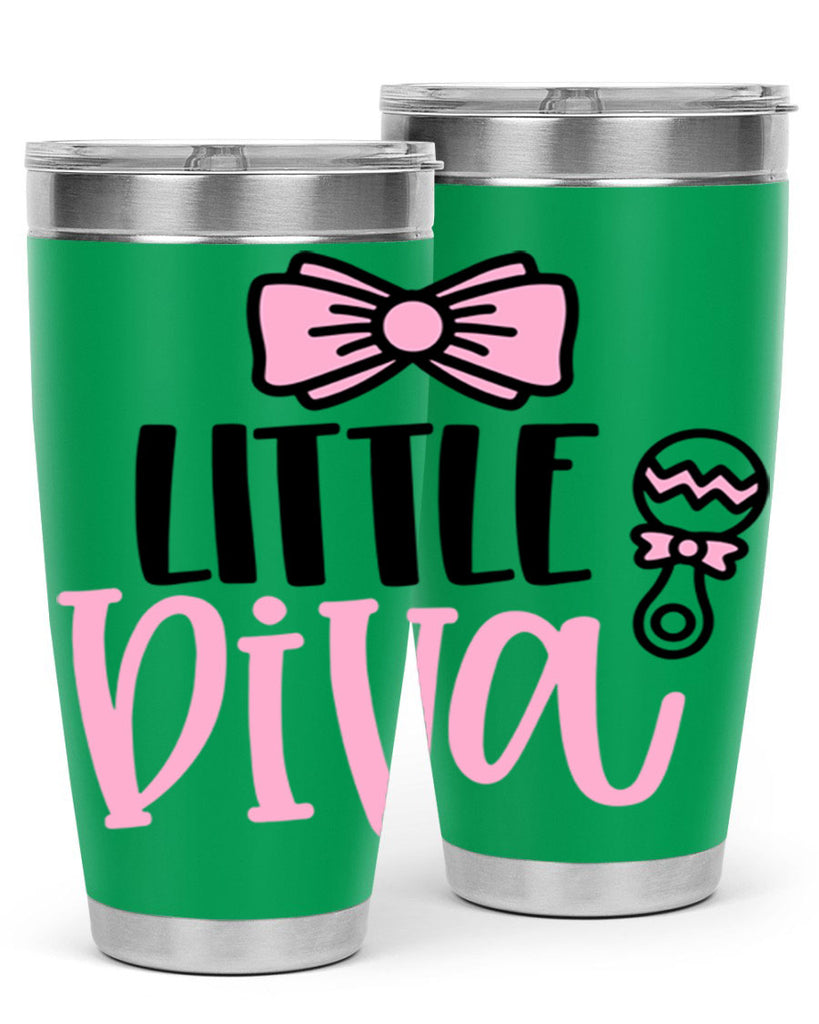 Little Diva Style 63#- baby- tumbler