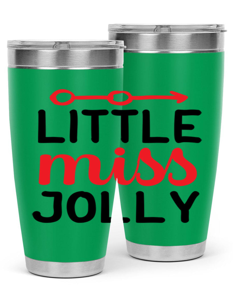 Little miss jolly 306#- winter- Tumbler