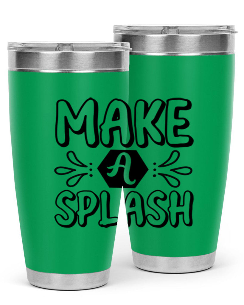 Make a splash 310#- mermaid- Tumbler