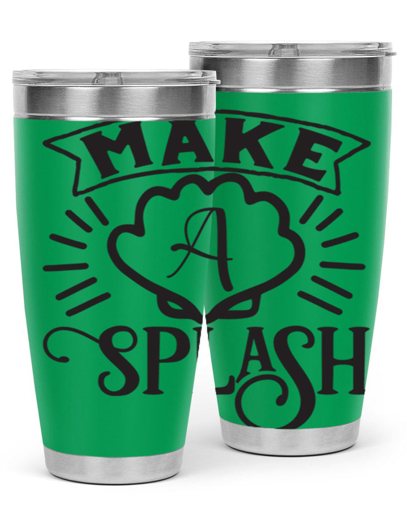 Make a splash 312#- mermaid- Tumbler
