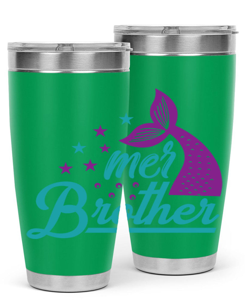 Mer Brother 323#- mermaid- Tumbler