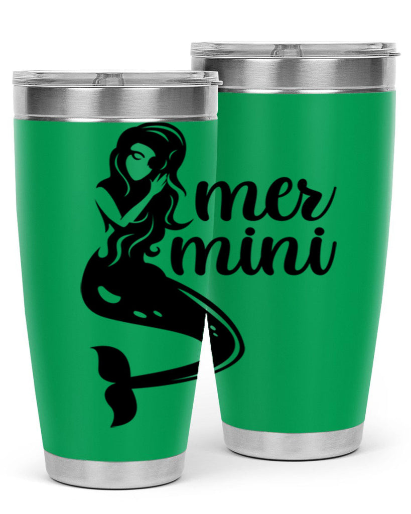 Mer mini 352#- mermaid- Tumbler