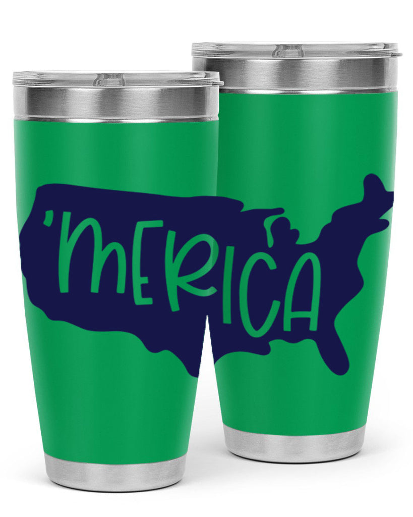 Merica Style 137#- Fourt Of July- Tumbler