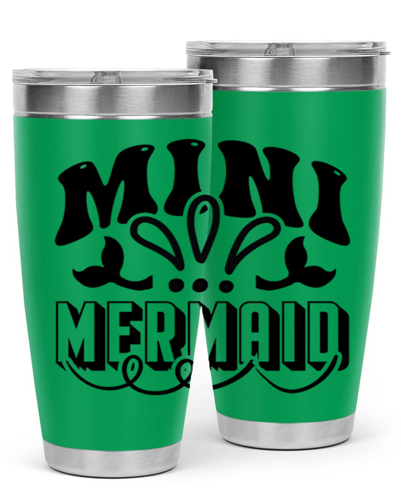 Mini mermaid 507#- mermaid- Tumbler