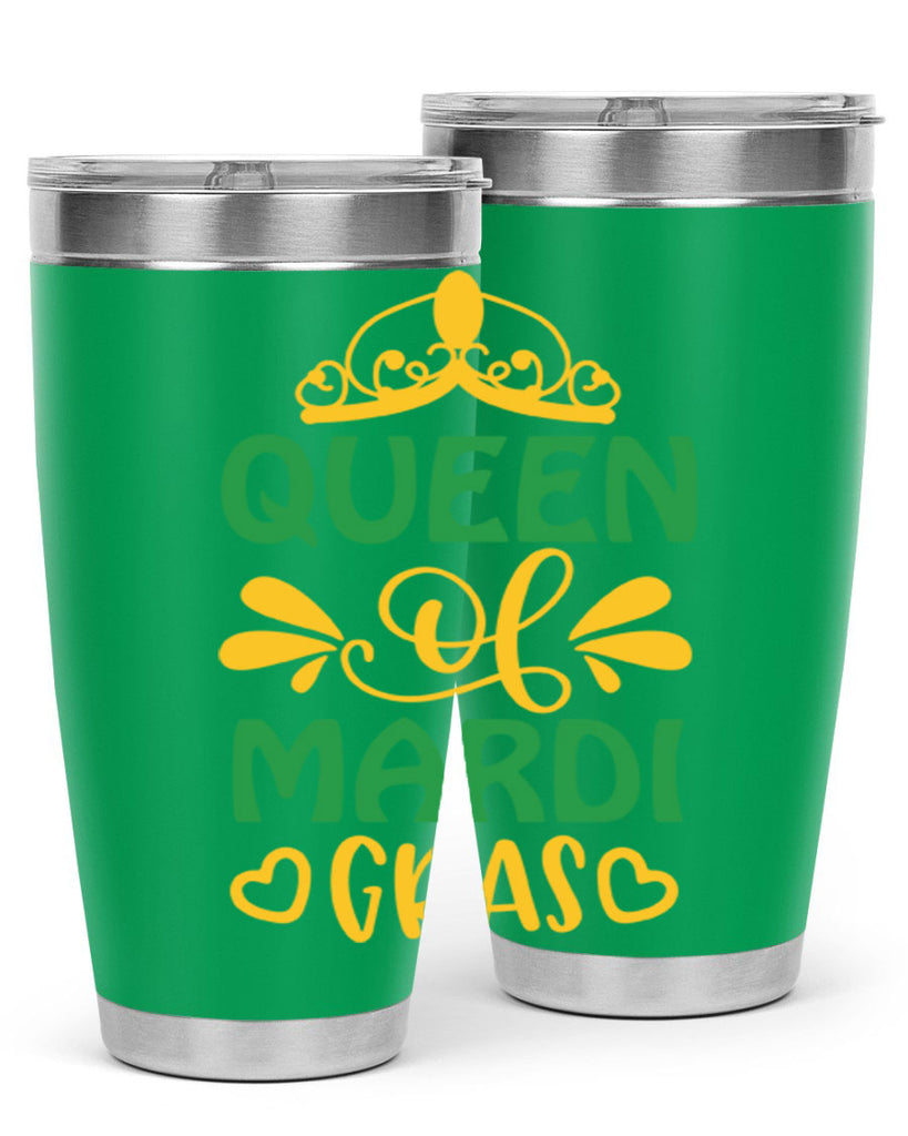 Queen Of Mardi Gras 134#- fashion- Cotton Tank