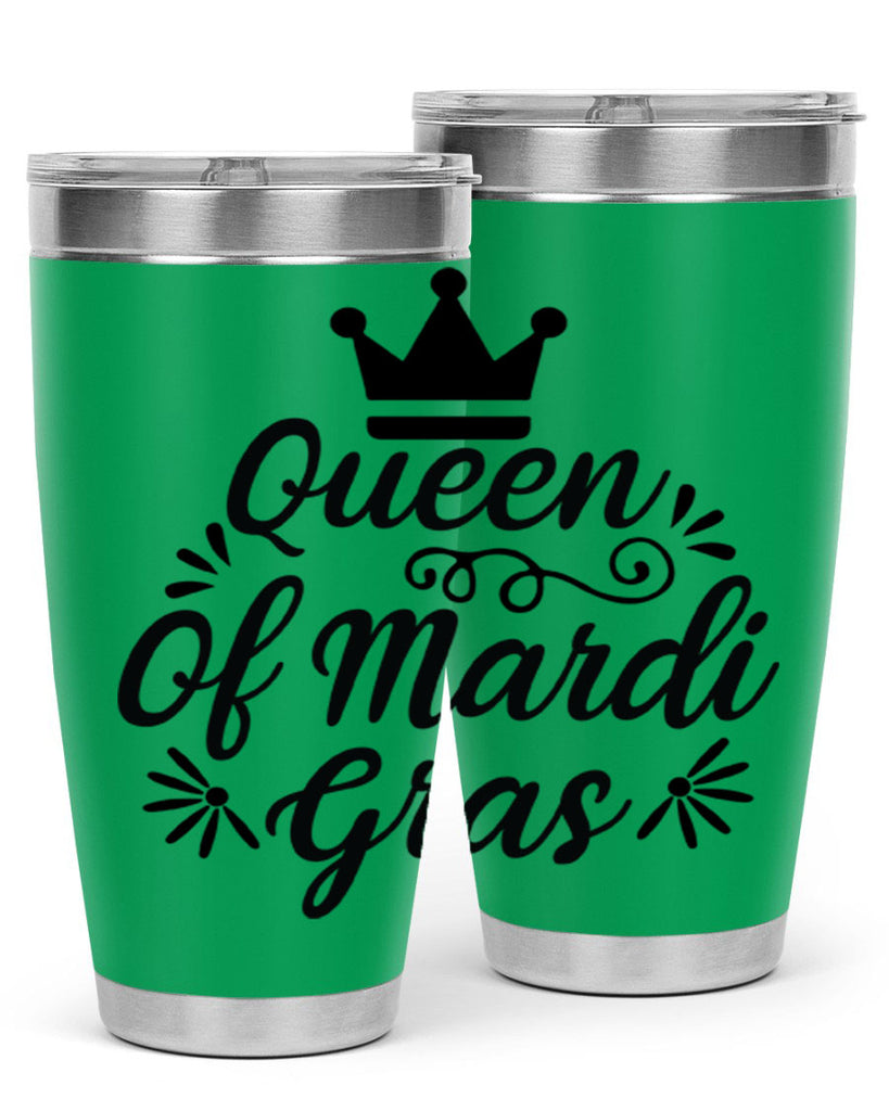 Queen Of Mardi Gras 135#- fashion- Cotton Tank