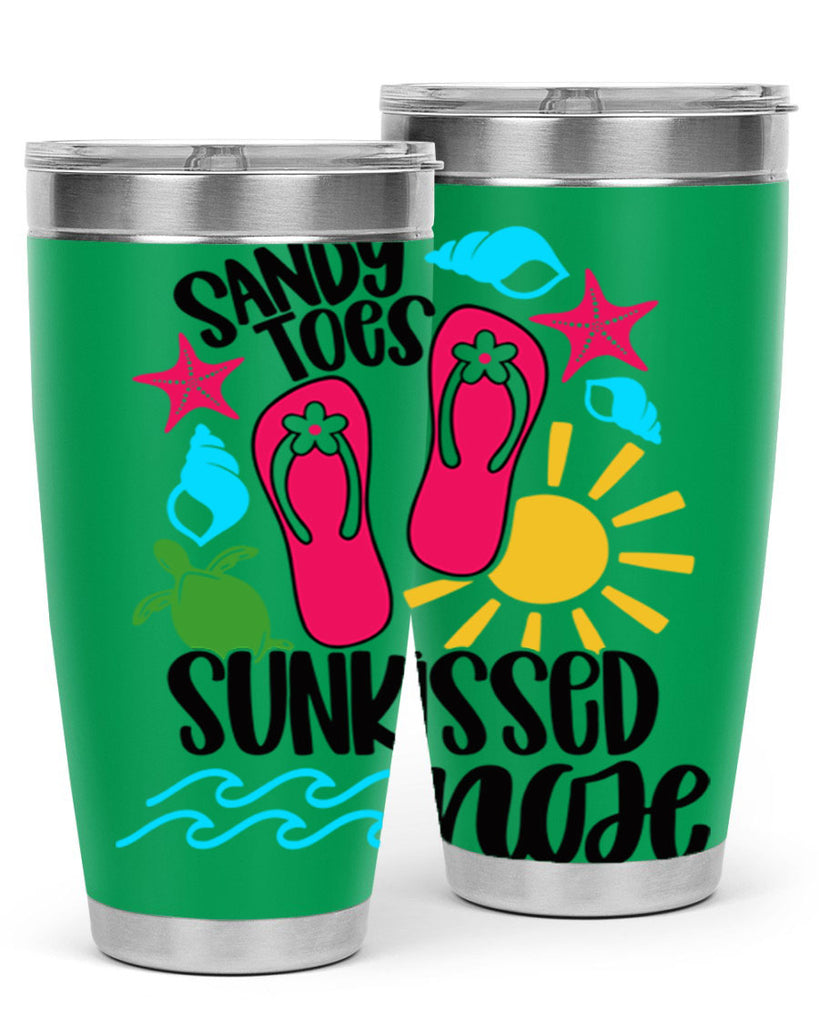 Sandy Toes Sunkissed Nose Style 27#- summer- Tumbler