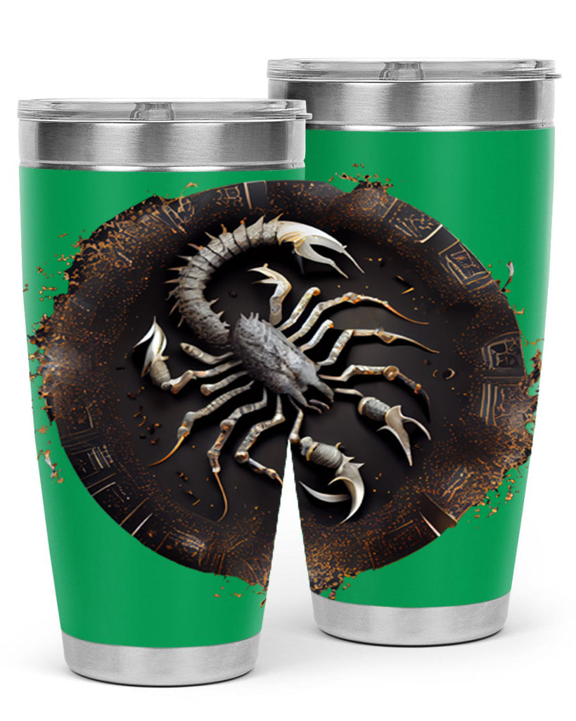 Scorpius 467#- zodiac- Tumbler