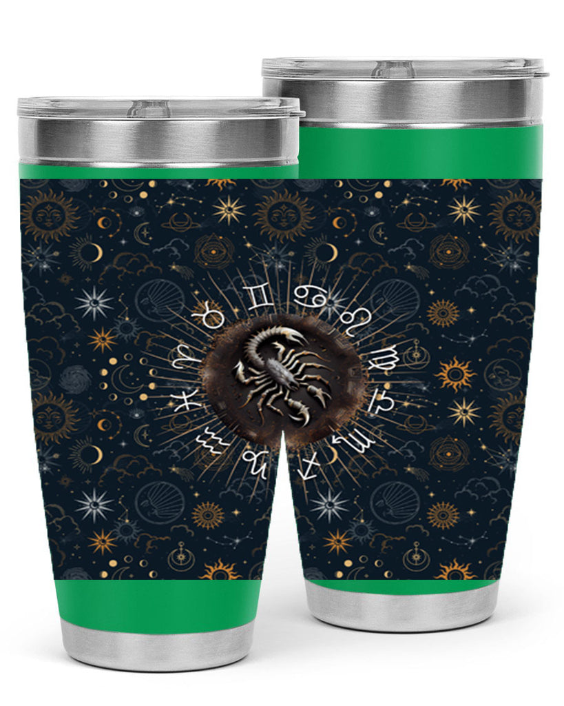 Scorpius Straight 466#- zodiac- Tumbler