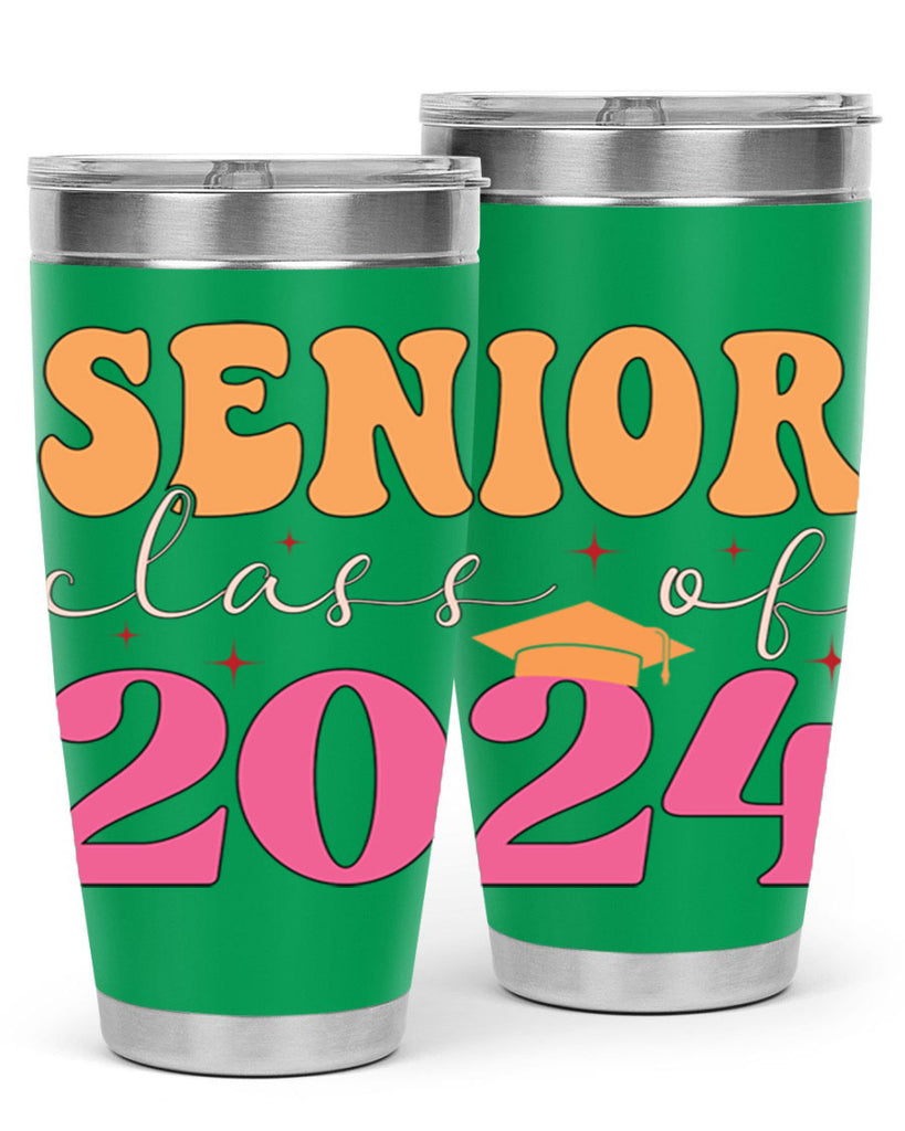 Senior class of 2024 17#- 12th grade- Tumbler