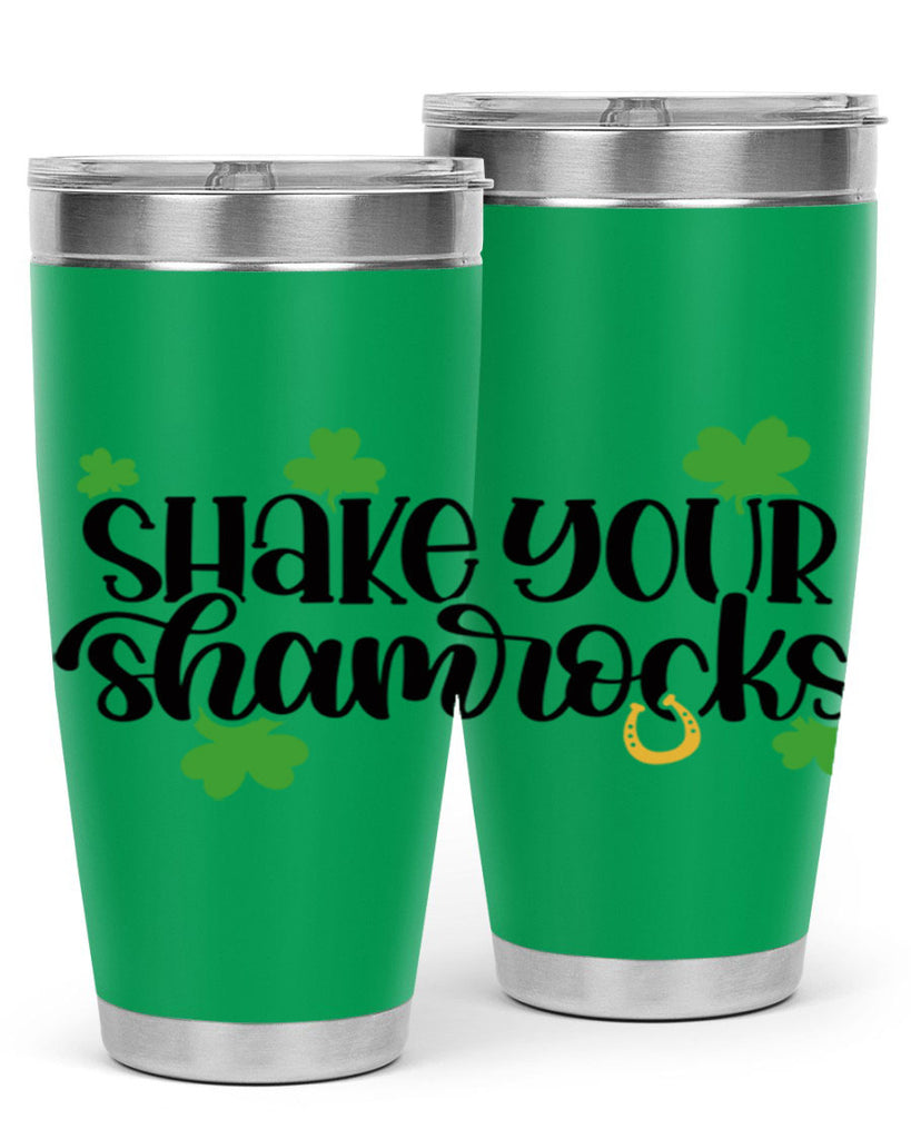 Shake Your Shamrocks Style 32#- St Patricks Day- Tumbler