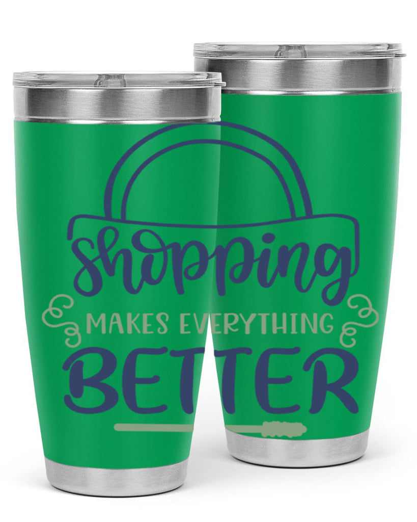 Shopping Makes Everything Better 144#- fashion- Cotton Tank
