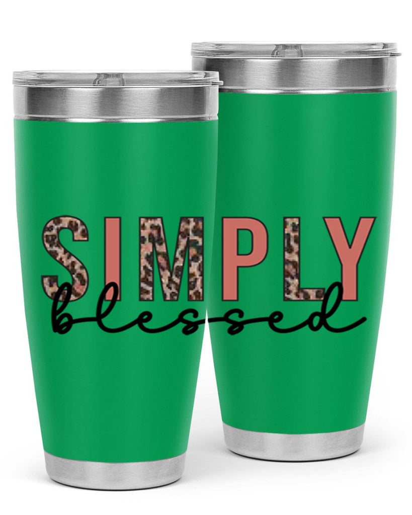 Simply blessed 575#- fall- Tumbler