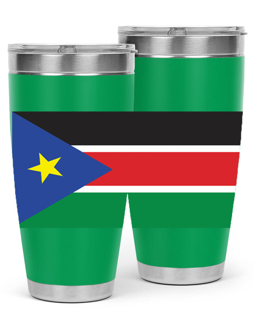 South Sudan 34#- world flags- Tumbler