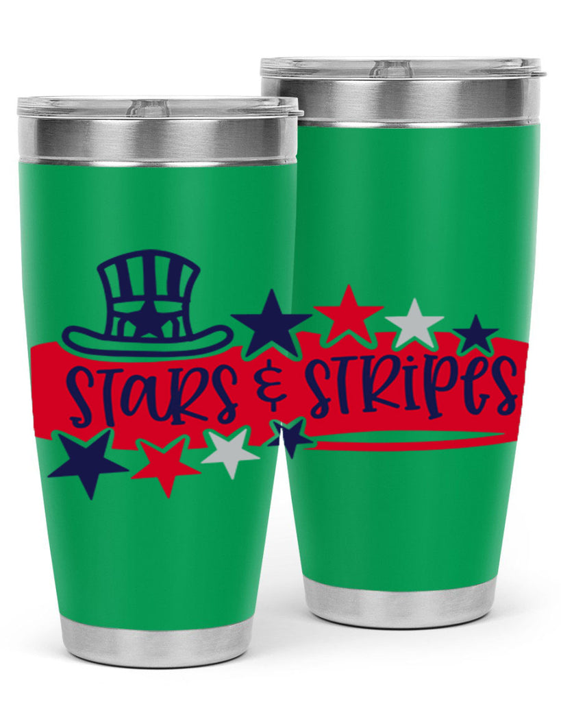 Stars Stripes Style 175#- Fourt Of July- Tumbler