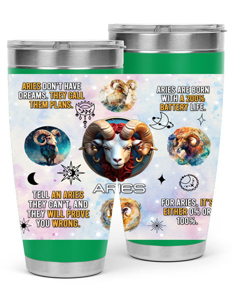 StraightAries 469#- zodiac- Tumbler