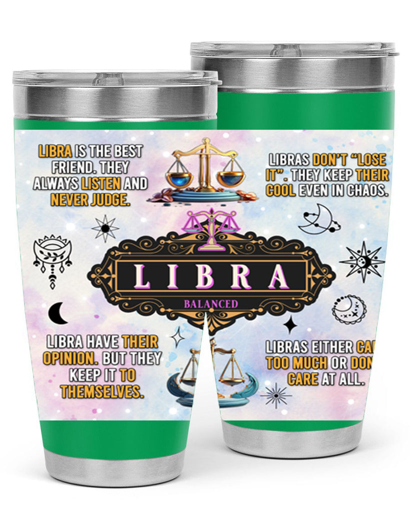 StraightLibra 474#- zodiac- Tumbler
