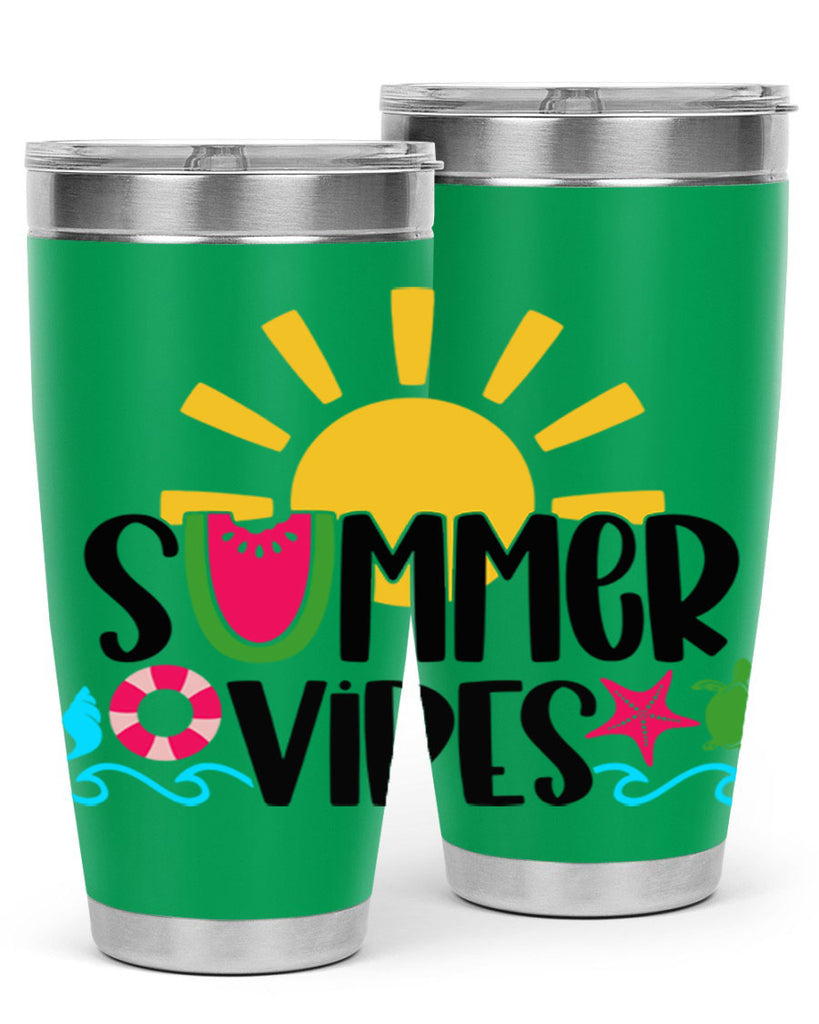 Summer Vibes Style 19#- summer- Tumbler