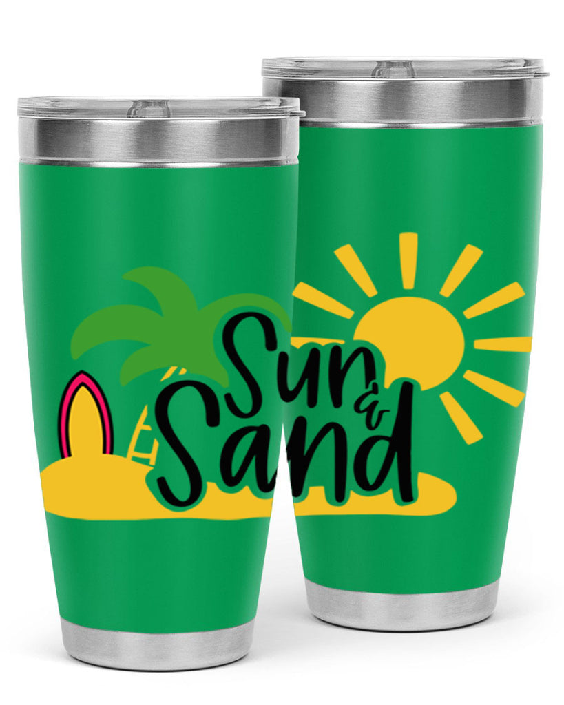 Sun Sand Style 17#- summer- Tumbler