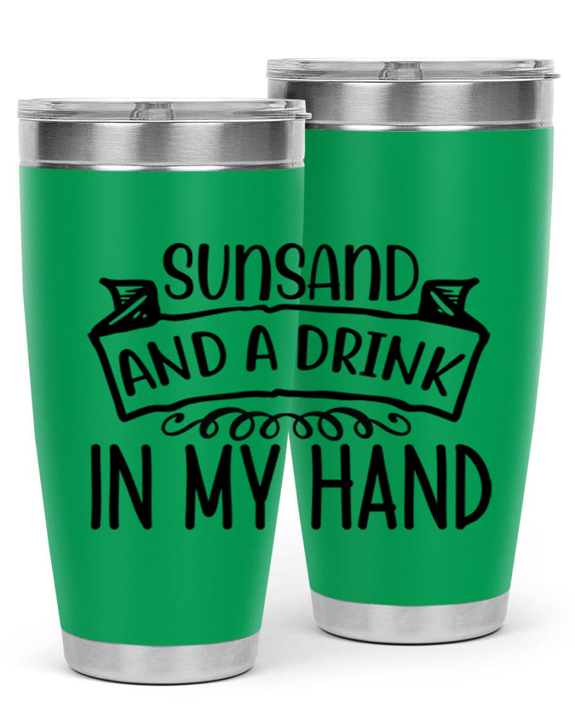 Sunsandandadrinkin 483#- zodiac- Tumbler